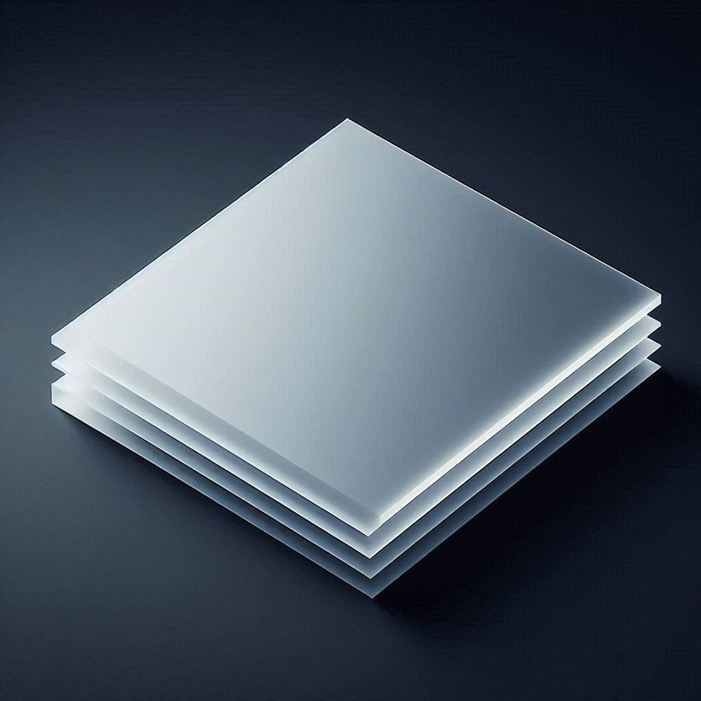 3mm Frosted Matt Acrylic Sheet