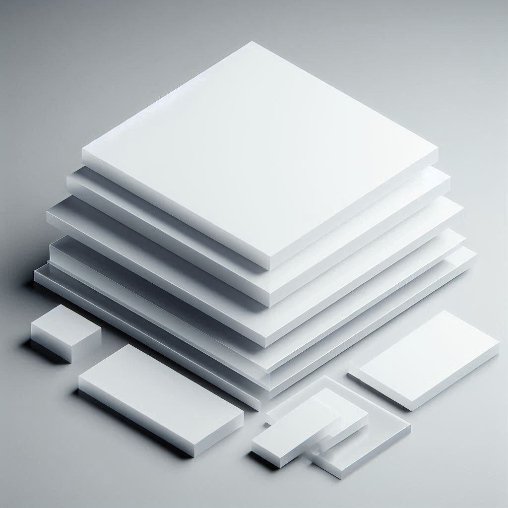 3mm White Gloss Acrylic Sheet