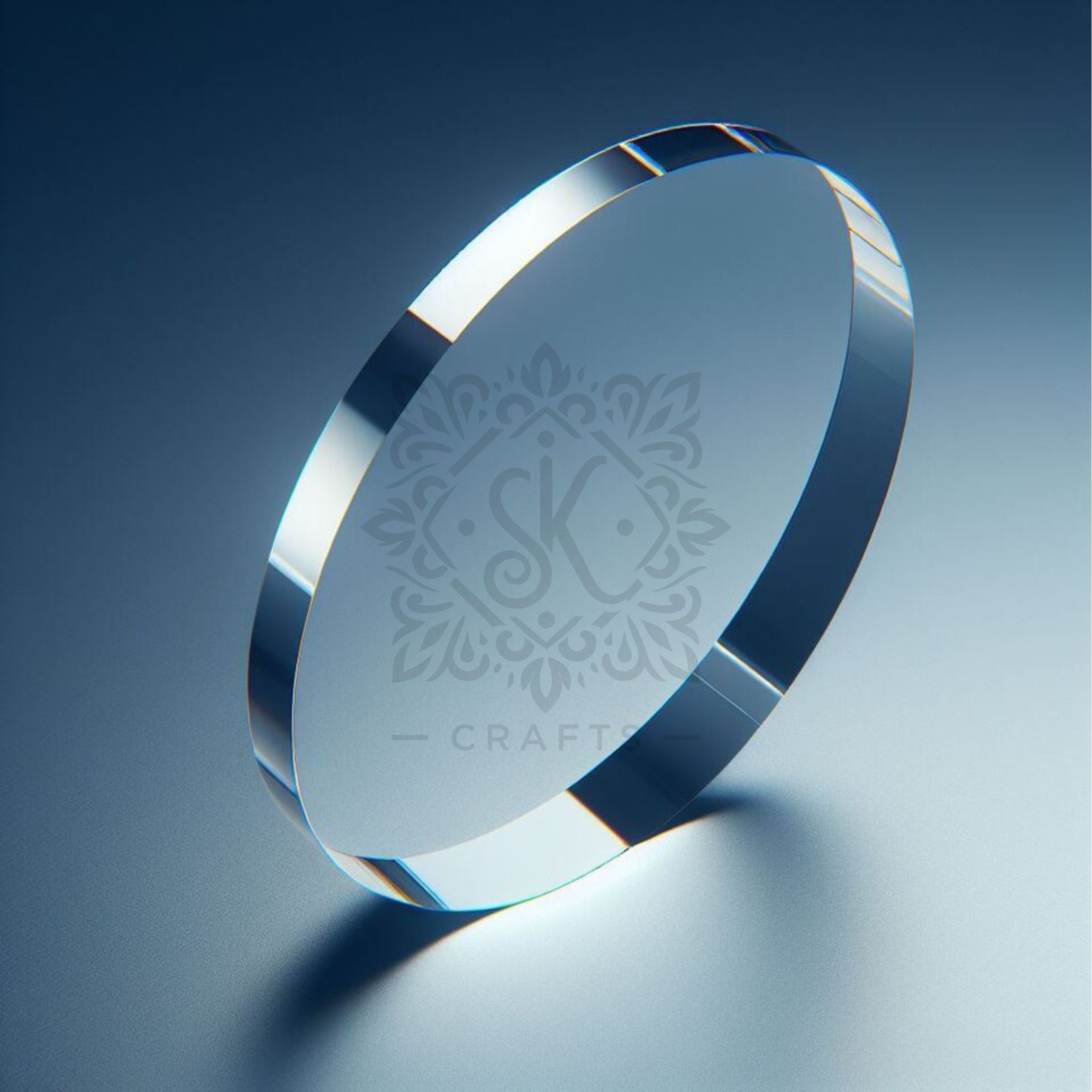 Clear Gloss Acrylic Discs