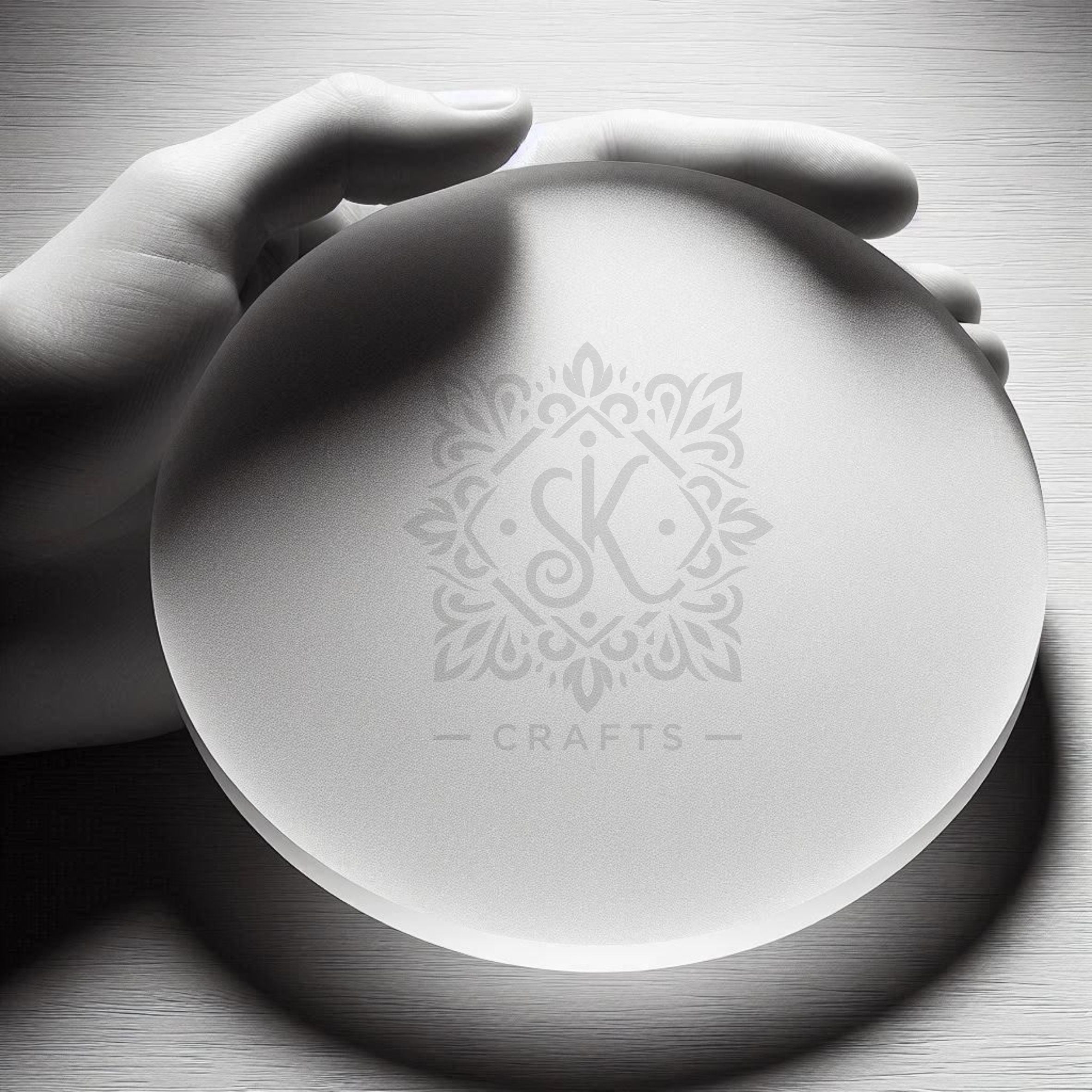 Frosted Matt Acrylic Discs