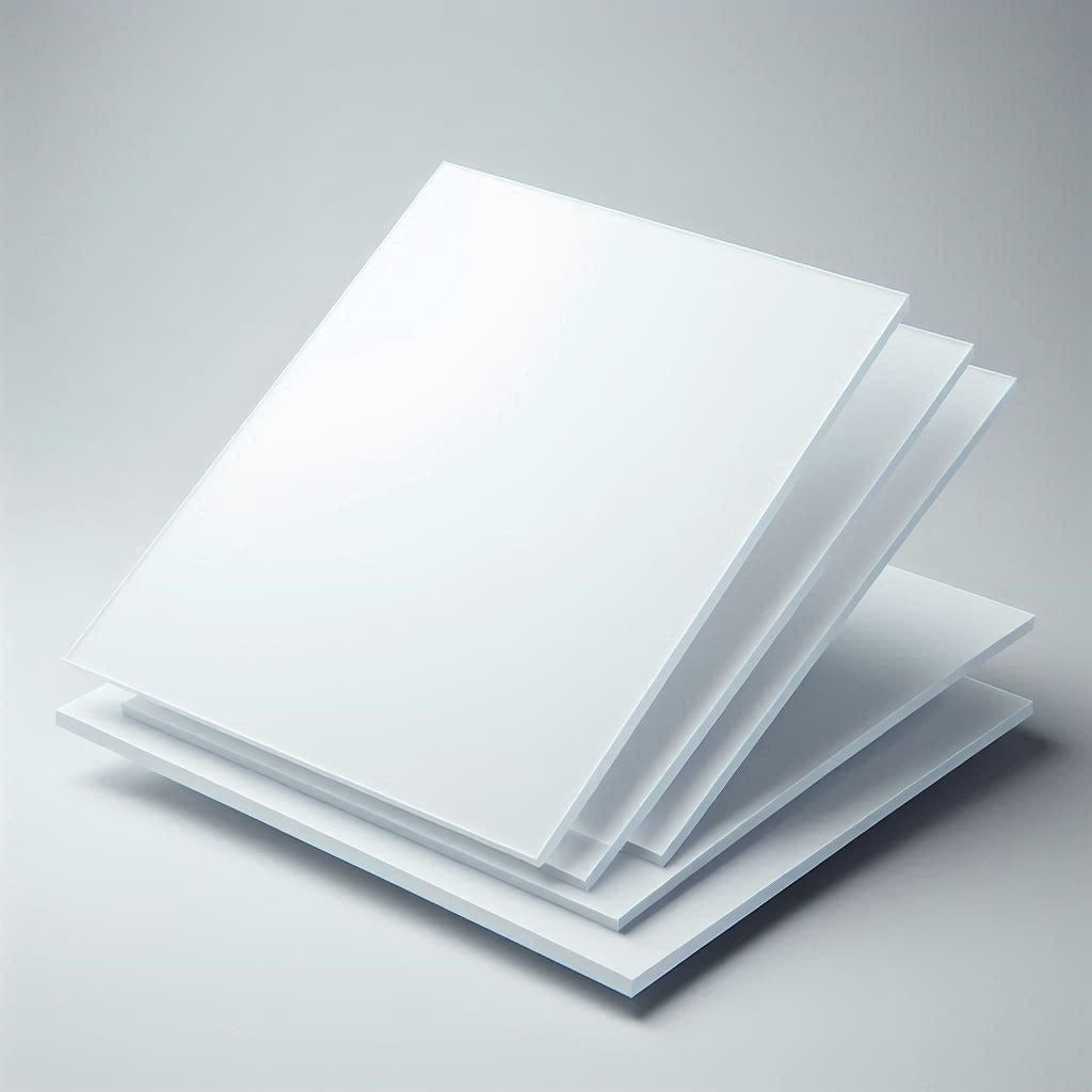 3mm White Gloss Acrylic Sheet
