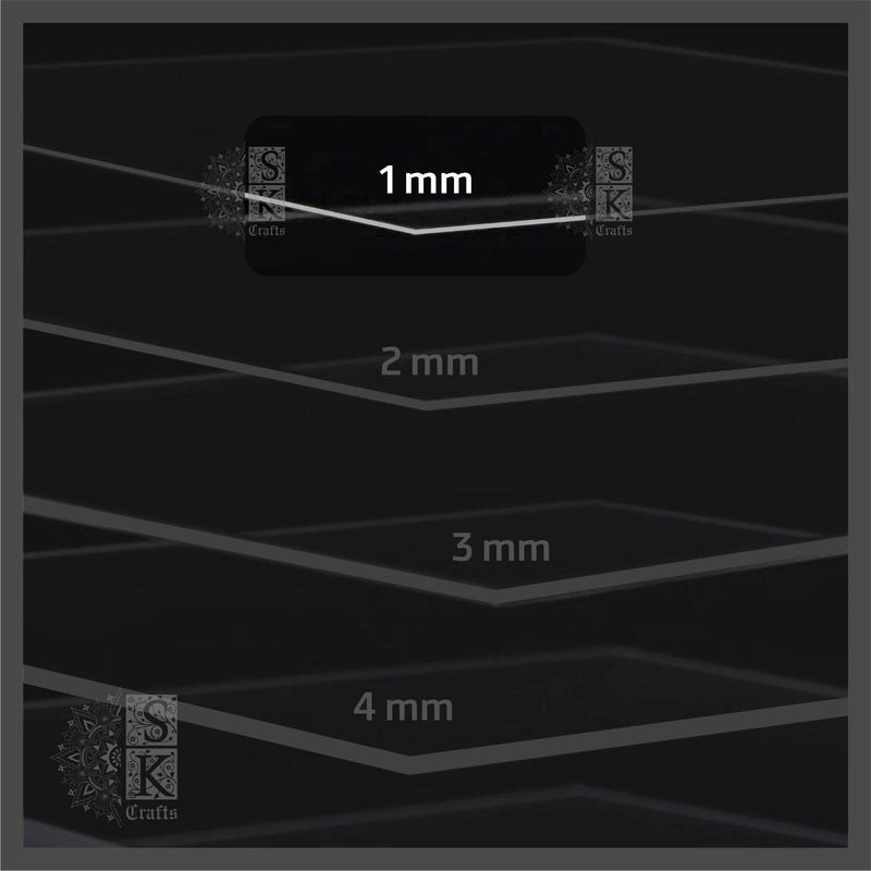 PLEXIGLAS ACRYLIC PERSPEX TRANSPARENT CLEAR PLASTIC SHEET PANEL