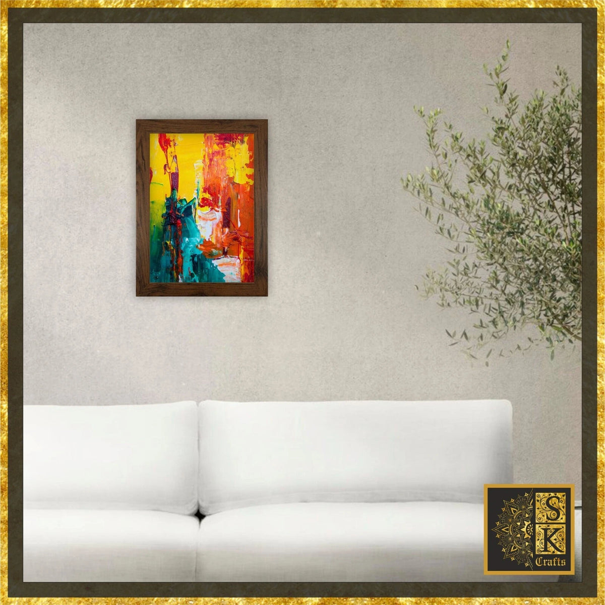 MADE TO ORDER - Bespoke Custom Size Picture Photo Poster Frames - 8 Colors