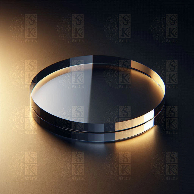 Laser Cut Clear Acrylic Round Disc Circle Diameter Glass Alt. Order Bespoke Size