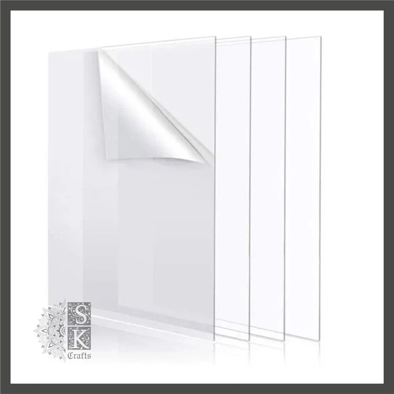 PLEXIGLAS ACRYLIC PERSPEX TRANSPARENT CLEAR PLASTIC SHEET PANEL