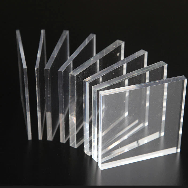 Rectangular, Square Acrylic Sheet Clear Transparent Perspex, Cut to Size