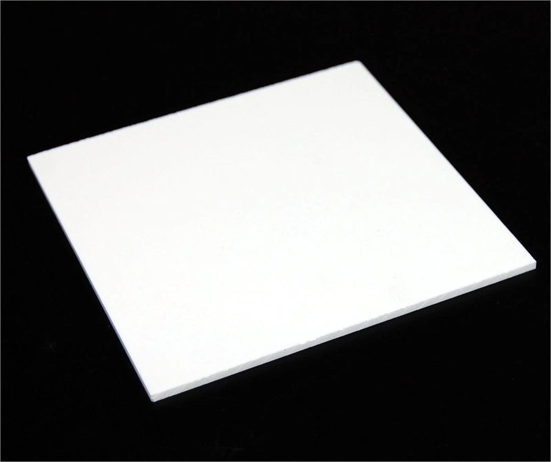 3mm White Rectangular, Square Acrylic Perspex Plastic Sheet, Contact for Bespoke