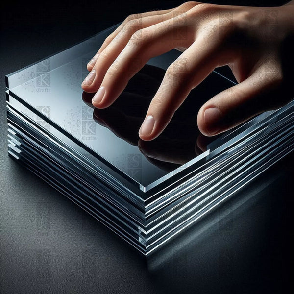 100% Clear Acrylic Perspex Plastic Sheet Msg for Custom Sizes Fast UK Dispatch