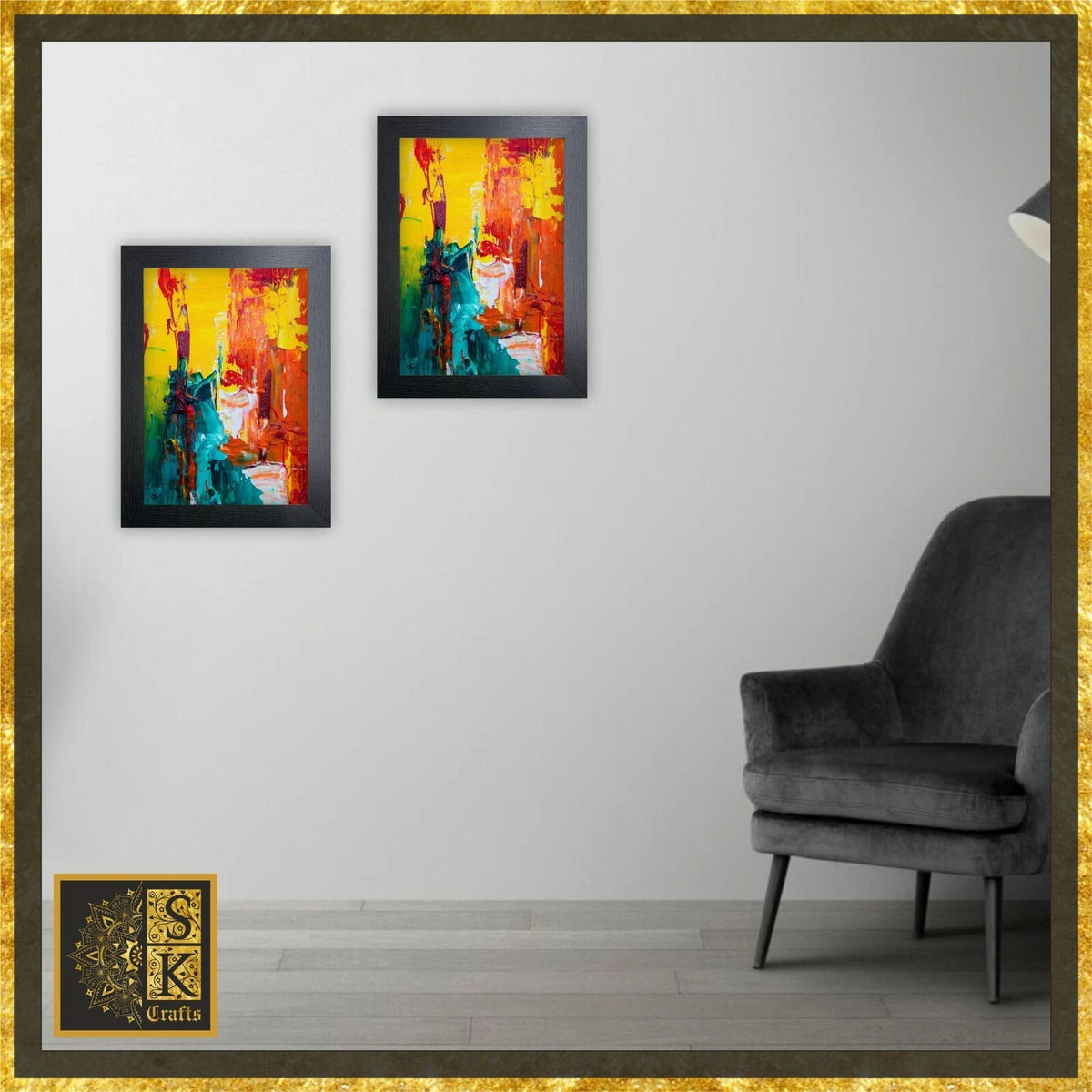 MADE TO ORDER - Bespoke Custom Size Picture Photo Poster Frames - 8 Colors
