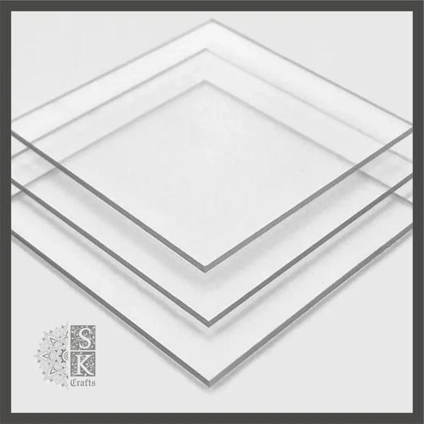 PLEXIGLAS ACRYLIC PERSPEX TRANSPARENT CLEAR PLASTIC SHEET PANEL