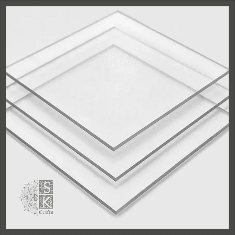 PLEXIGLAS ACRYLIC PERSPEX TRANSPARENT CLEAR PLASTIC SHEET PANEL