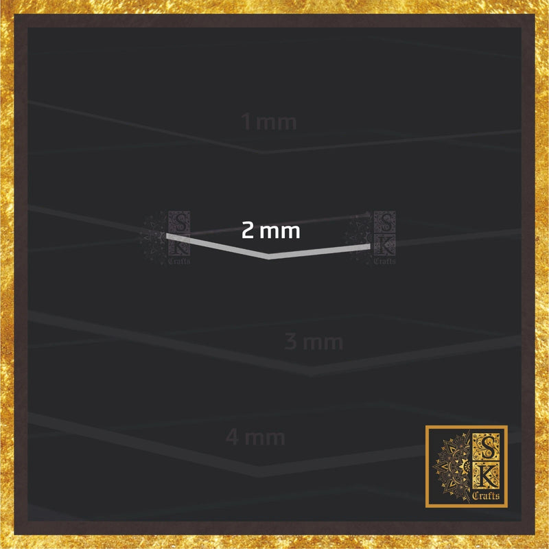 Clear Transparent Safety Perspex Acrylic Sheet A1 A2 A3 A4 A5 A6