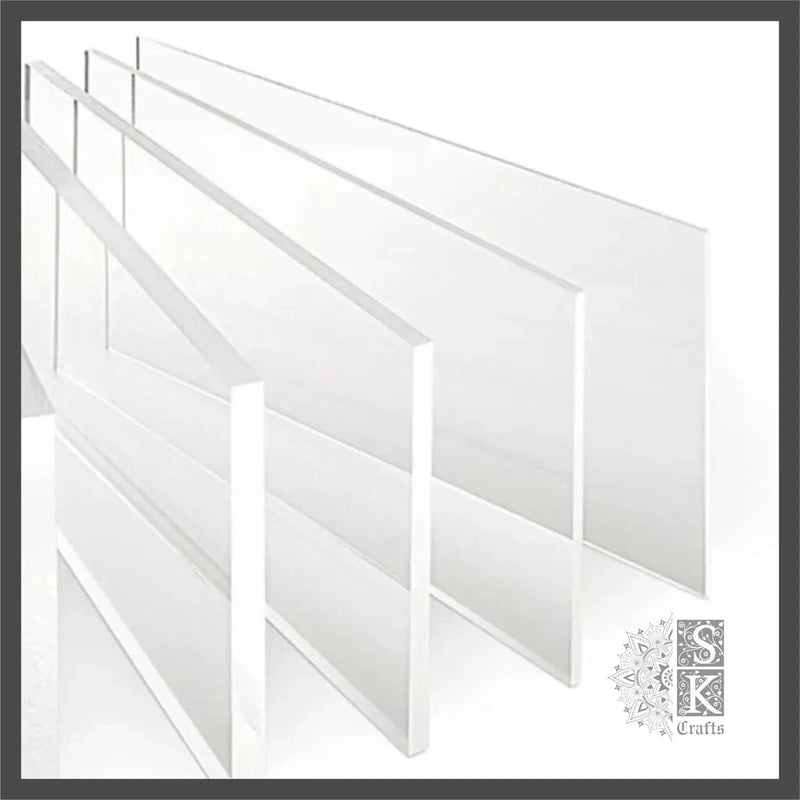 PLEXIGLAS ACRYLIC PERSPEX TRANSPARENT CLEAR PLASTIC SHEET PANEL