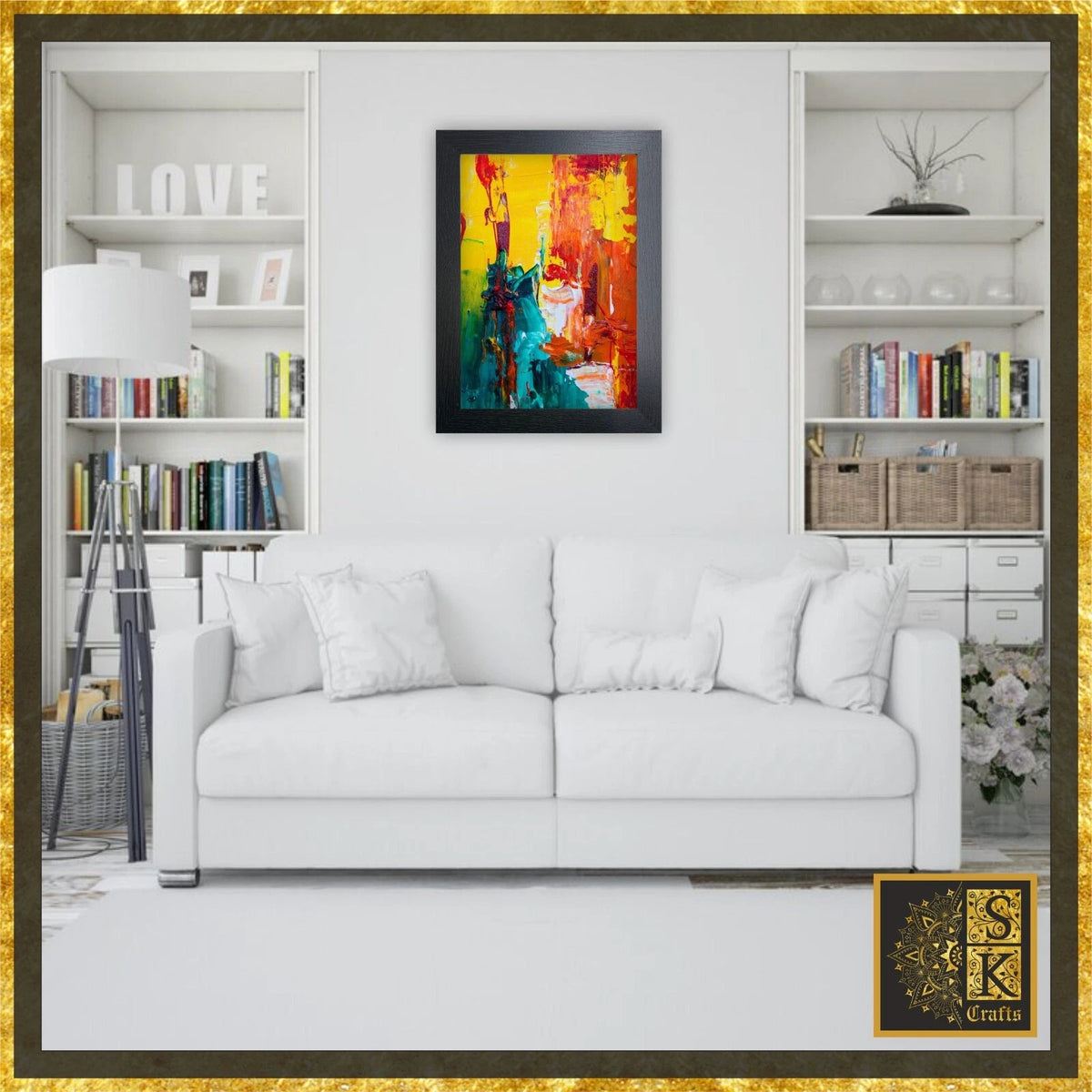MADE TO ORDER - Bespoke Custom Size Picture Photo Poster Frames - 8 Colors