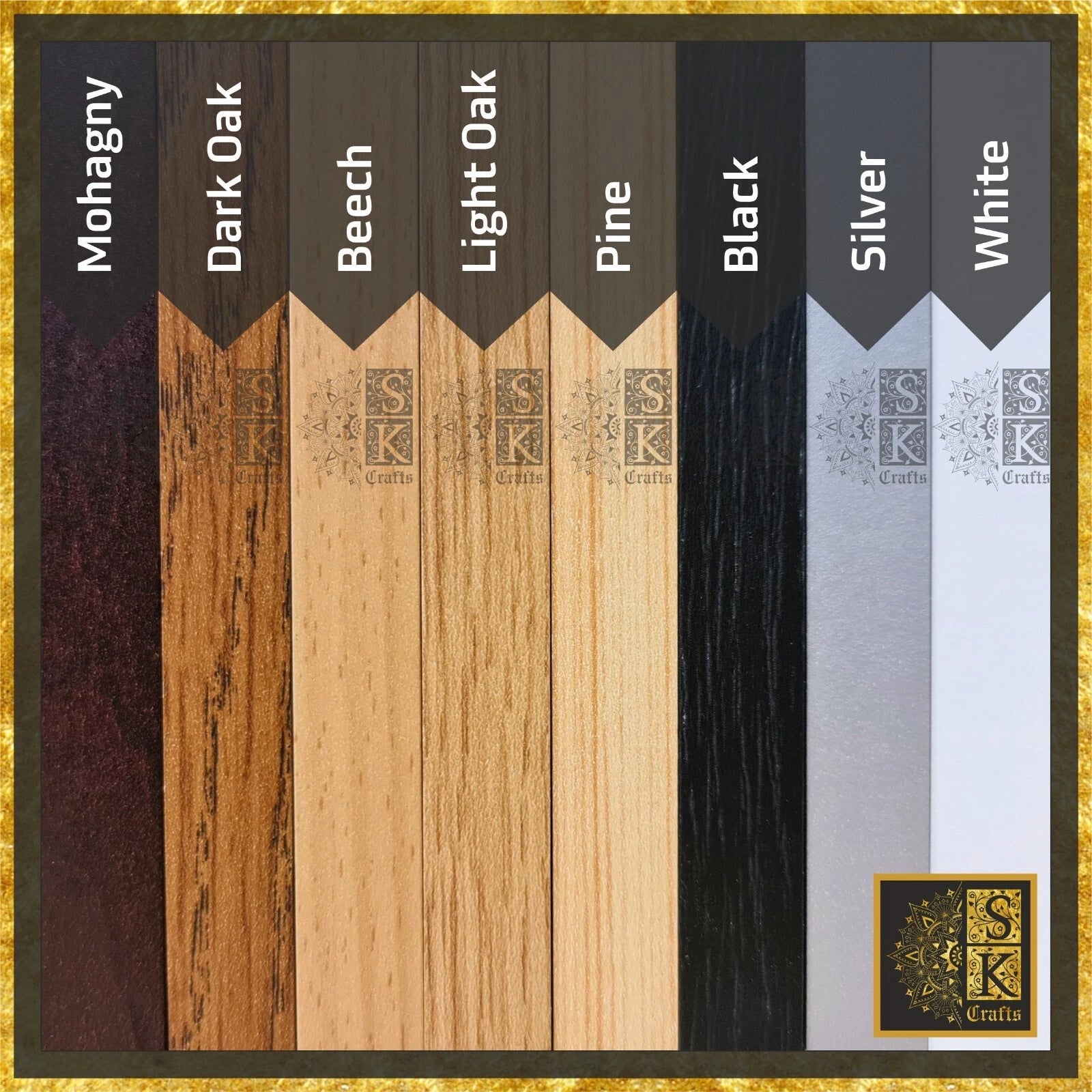 Wooden Frames for Photos, Certificates, Memories - A6 | A5 | A4 | A3 | A2 | A1